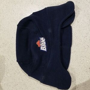 Labatt Blue over ear Winter hat EUC